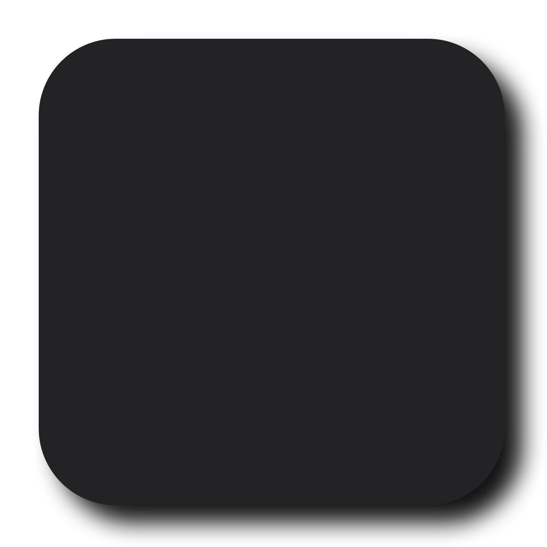 3D Neomorphic Dark Square Embossed